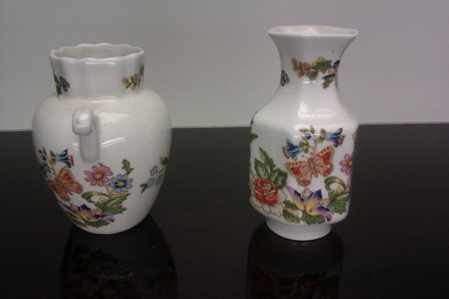 Paire petit vase en - de,
