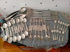 Ménagère Métal Argenté 52 Pièces