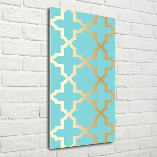 Tulup tableau sur verre - tableau,