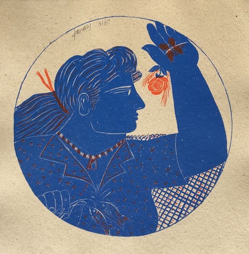 Alekos fassianos lithographie - alekos,