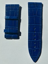 Bracelet montre pour Franck Muller. Bleu. Jamais utilisé. 22/24 mm