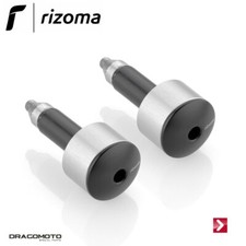 HONDA Hornet 600 2005-2006 Embouts de guidon RIZOMA MA533A Argent
