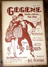 Gégène chanson refrain - gégène,
