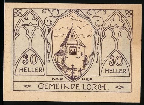 Monnaie nécessité lorch - monnaie,