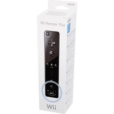 Manette Nintendo Wiimote Plus Rvl-036 Wii Remote Plus Noir