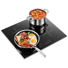 Table de cuisson à induction 60 cm 4 zones Touch Control encastrable Plaque de