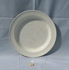 Plat en faïence fine empire XVIIIeme XIXeme Montereau vaisselle blanche (E)