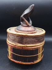 ART TRIBAL  TRIBAL ART  SUMATRA  INDONESIE  BATAK  LOMBOK  COFFRET BOIS BATAK