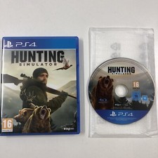 hunting simulator chasse tire shoot playstation 4 PS4 PS5 boîte ESP