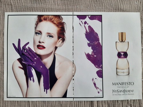 Publicité papier parfum - publicité,