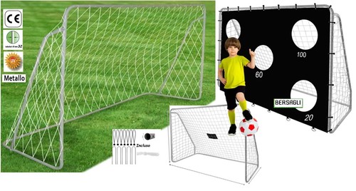 But football métal - but, en