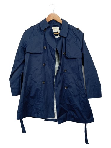 Zara trench coat fille bleu - trench-coat,
