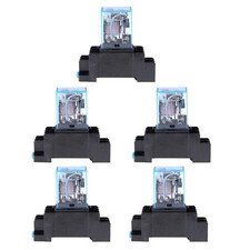 5 pièces 12V 24V DC 220V ca