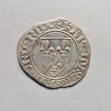 Charles VI - Blanc dit "Guénar" - Point 7e : Angers