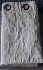 1 paire DOUBLE-RIDEAUX à motifs brodés