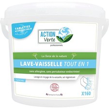 [PV01276101] Action verte Seau 160 Tablettes lave-1 vaisselle tout en un cycl...