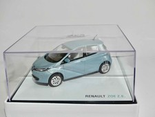 RENAULT ZOE ZE Bleu Borne Electrique 1:43