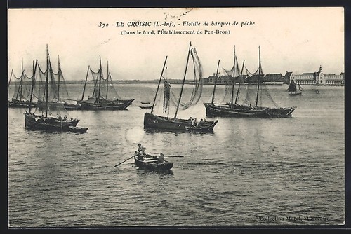 Cpa croisic flottille - cpa, de