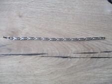 Bracelet  En Acier Inoxydable Métal Gris Argenté Homme /Femme