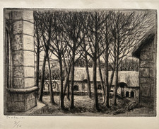 BELLE ILE MER Locmaria GRAVURE