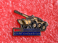 T27 Pins CHAR DE COMBAT LEGER AMX 10-RC GIAT INDUSTRIES armée Vintage Lapel Pin