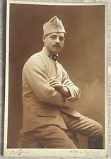 Militaire par Marius Neyroud 11 X 16 Cm