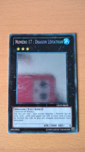 Carte numéro 17 - numéro,