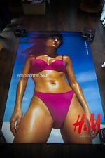 H&M ? HELENA CHRISTENSEN B French Shelter Vintage Advertising Poster Original