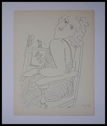Henri matisse jeune femme - henri,