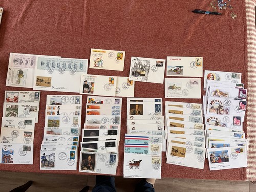 Lot enveloppes journée - lot, 67