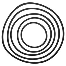  5 Pcs Pot Rond Anneaux De Plantes Flottantes Aquarium Décorations D'aquarium