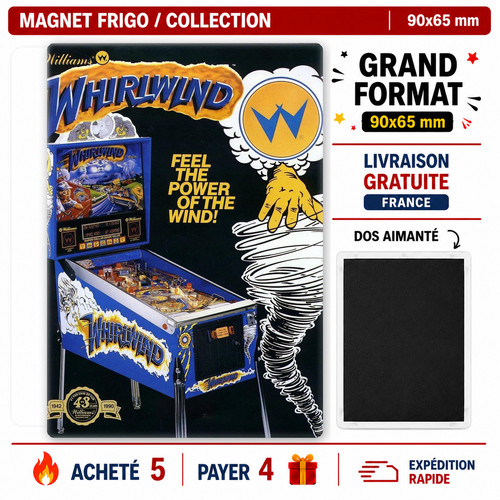Magnet frigo flipper - magnet,