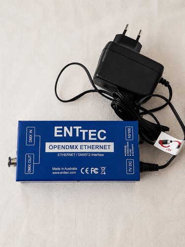 Enttec open dmx ethernet - enttec,