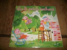 vinyle 45 tours, les 3 petits cochons