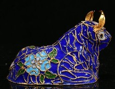 2.3'' Dynasty Bronze Cloisonne