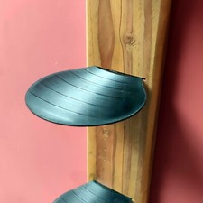 Etagère vintage en 33 tours