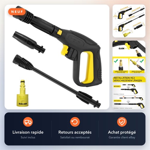 Pistolet nettoyeur haute - nettoyeur,