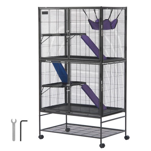 Cage furet roulante 4 - cage,