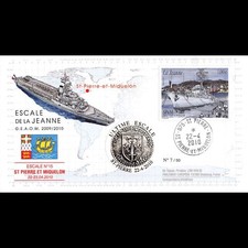 NAV09JA-20B - ESCALE DU PH JEANNE D'ARC À ST-PIERRE-ET-MIQUELON