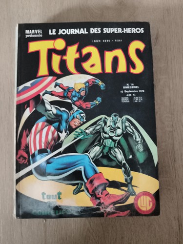 Comic titans marvel lug - n°16,