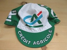 Casquette cycliste CRÉDIT AGRICOLE vintage cap hat