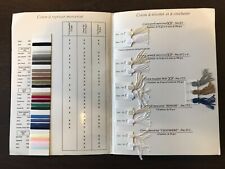 ANCIEN CATALOGUE LIVRE DE VENTE FIL XF COTON A REPRISER ET A TRICOTER