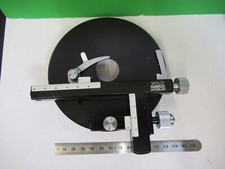 Wild M11 Heerbrugg Bino Suisse XY Étape Table Microscope Pièce Comme sur Photo