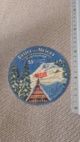 étiquette ancienne délice - Étiquette,