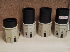 JOUEF HO. REF 1035. MAQUETTE DECOR CHATEAU D’EAU LOT DE 4