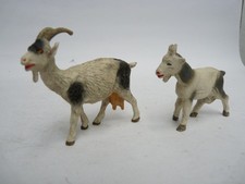 Deux chèvres ELASTOLIN  jouet