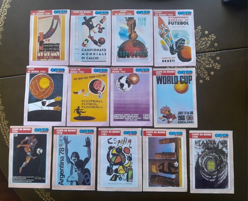 Lot anciennes fiches onze - lot, 13