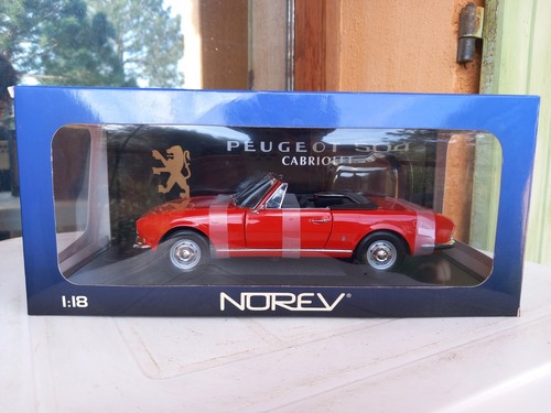 Norev peugeot 504 rouge - norev,