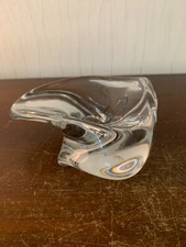 Cendrier vide poche en cristal