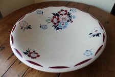 grande coupe ou saladier en faïence de Lunéville - 29 cm